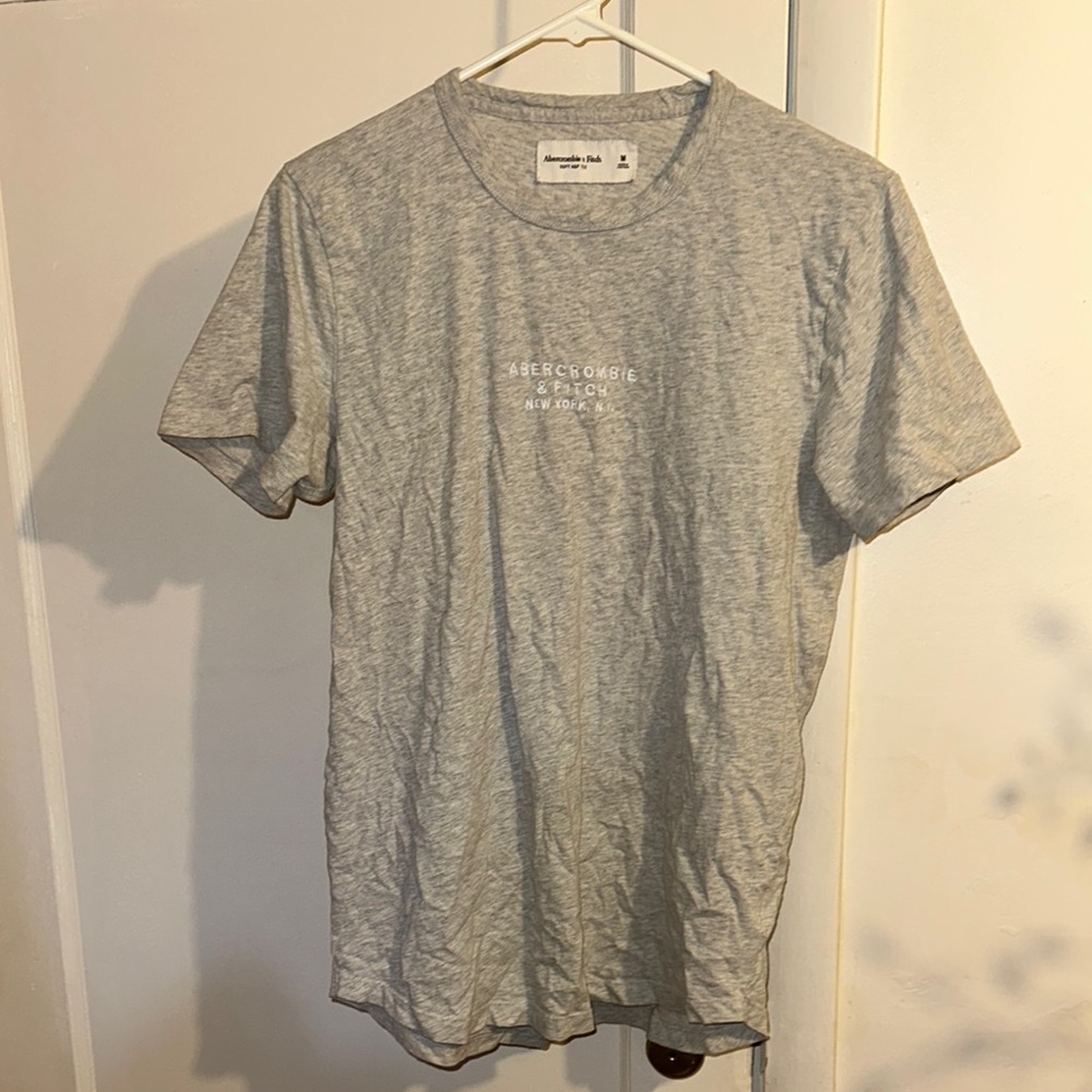 Abercrombie & Fitch Gray Men's Shirt